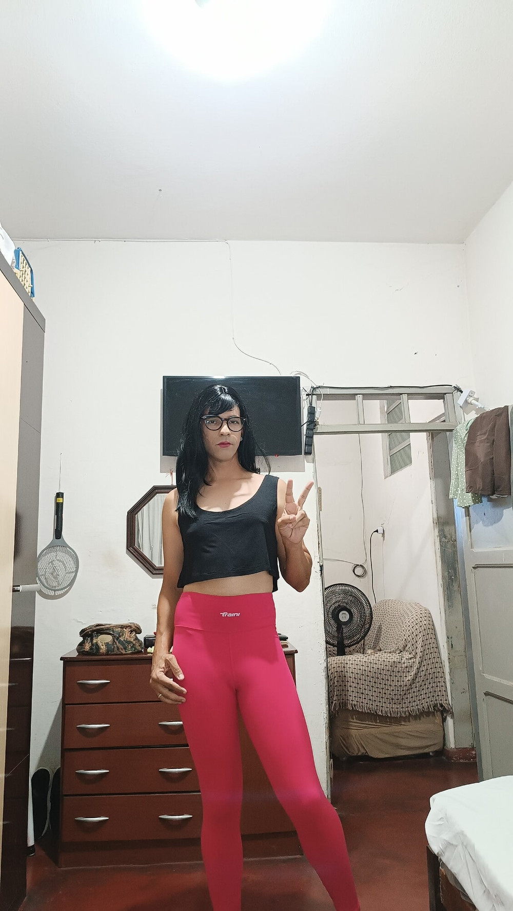 Sakura Nakamura Costume legs Red Gym #14