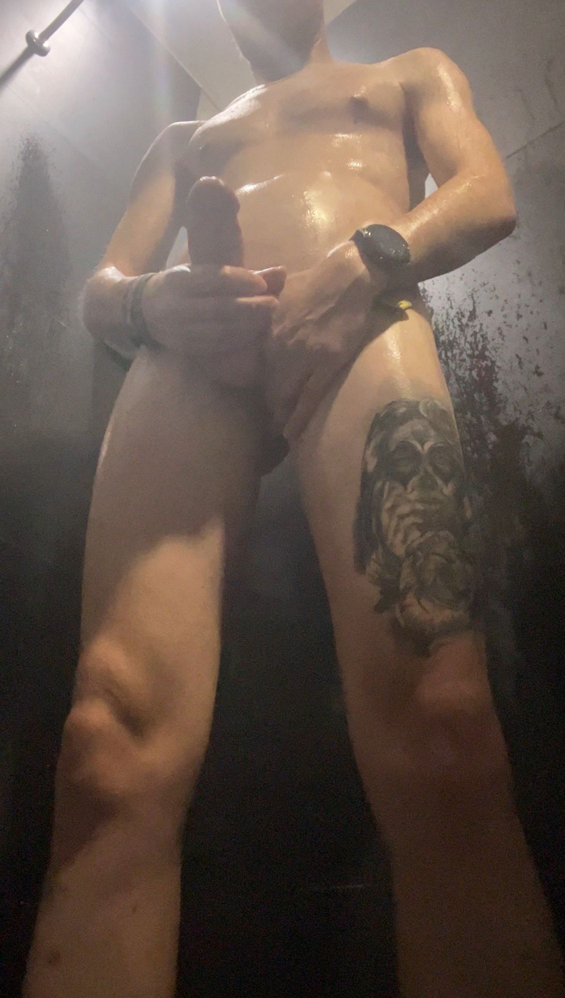 Shots playing on public showers at the gym #10