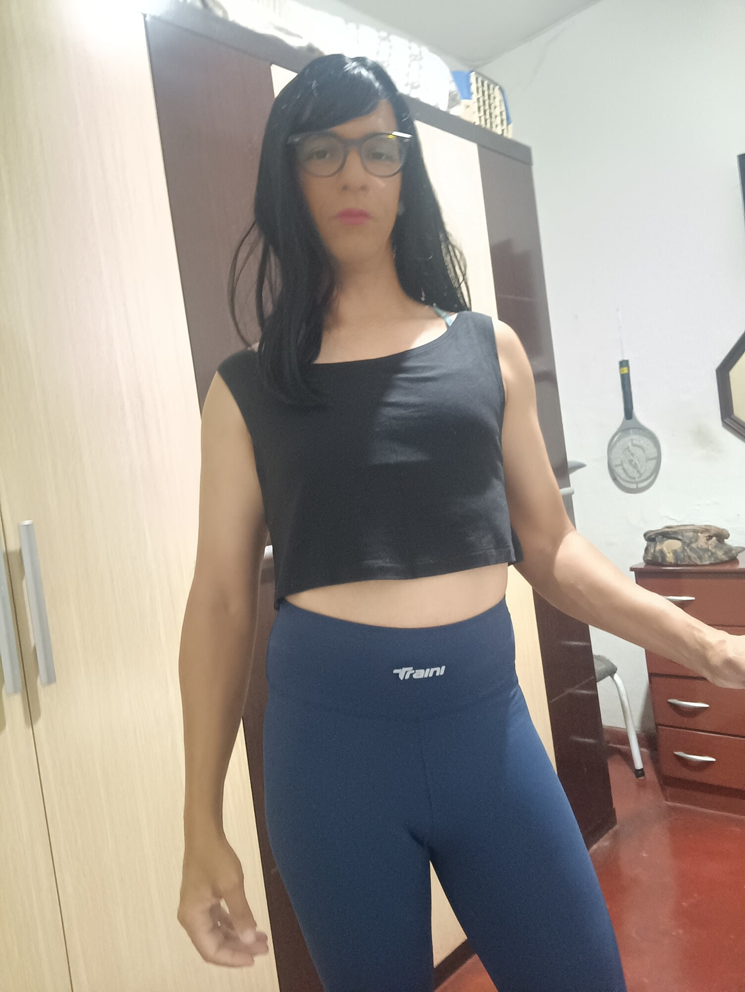 Sakura Nakamura Cute Legging Gym  #13