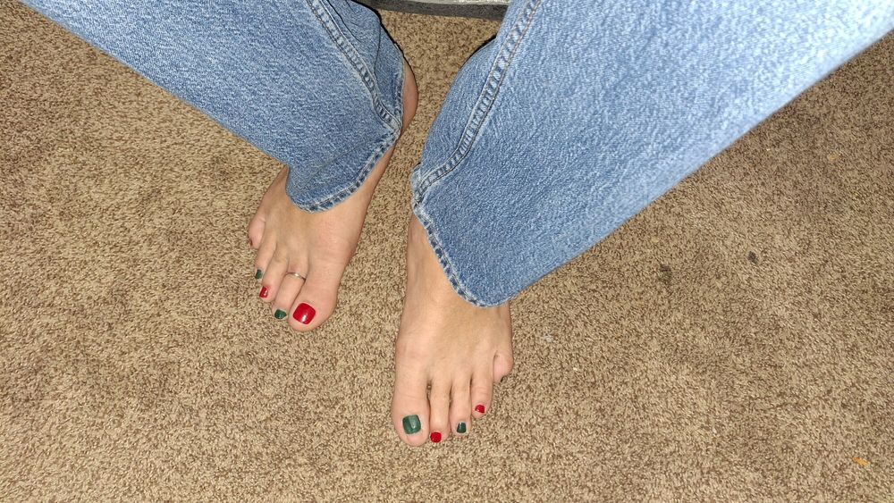 Just my Christmas feet #20