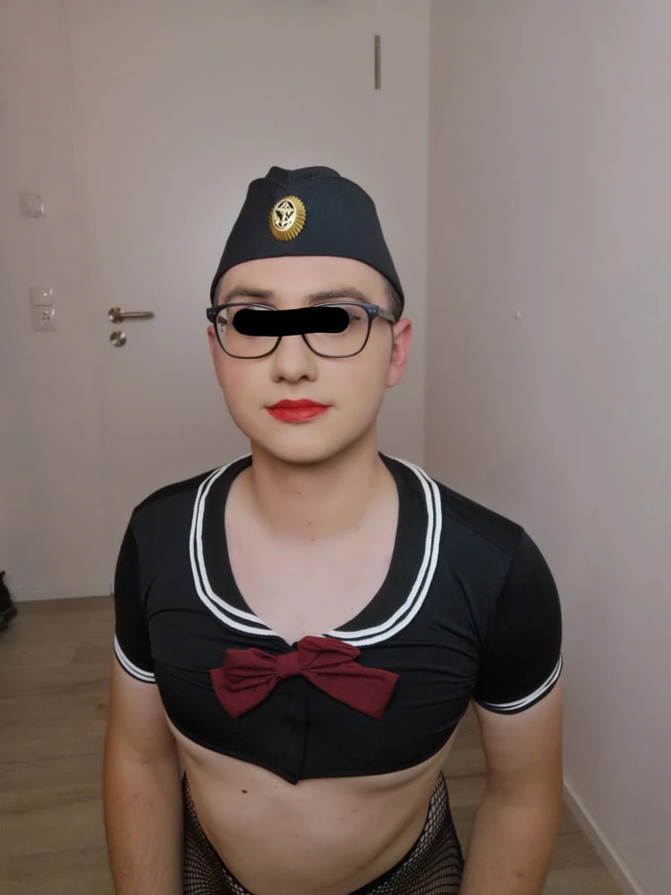 Sissy Marine Officer at your service #36