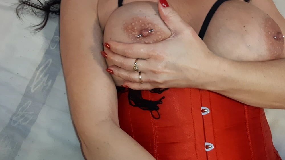 Nipple piercing by Wildcat #8