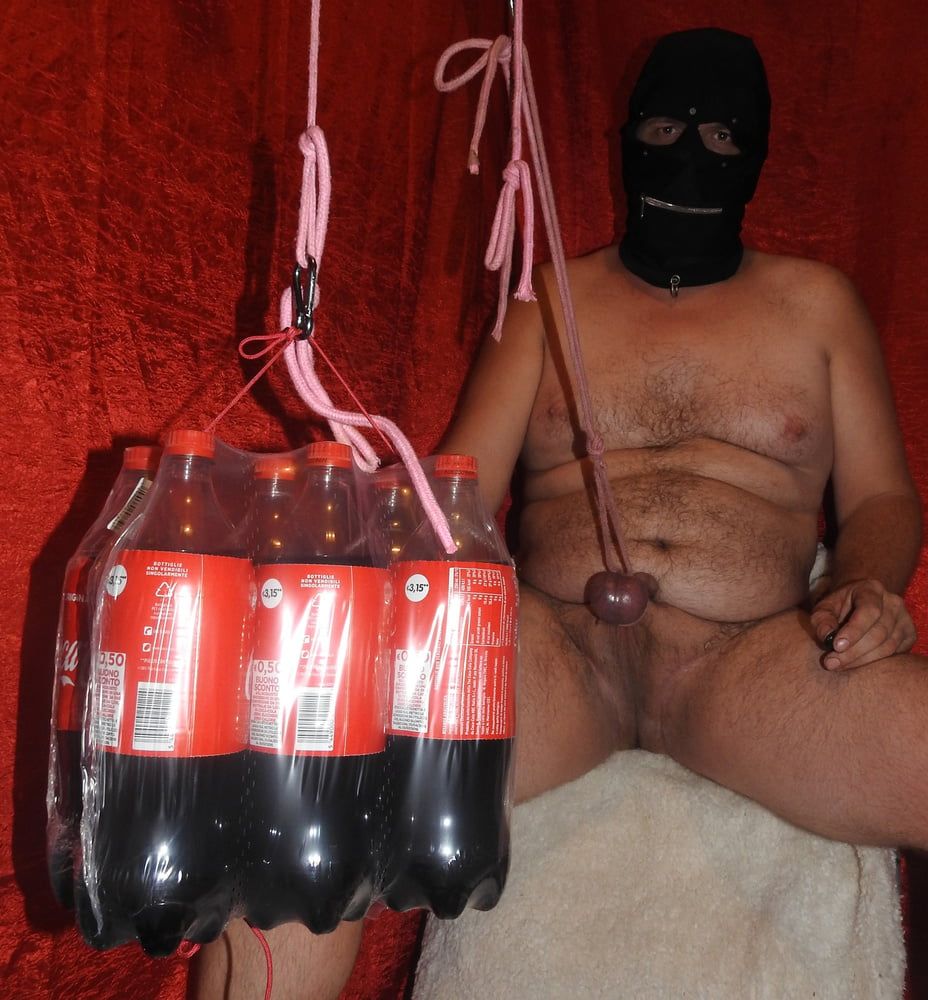 Hanging Bottle of CocaCola #12