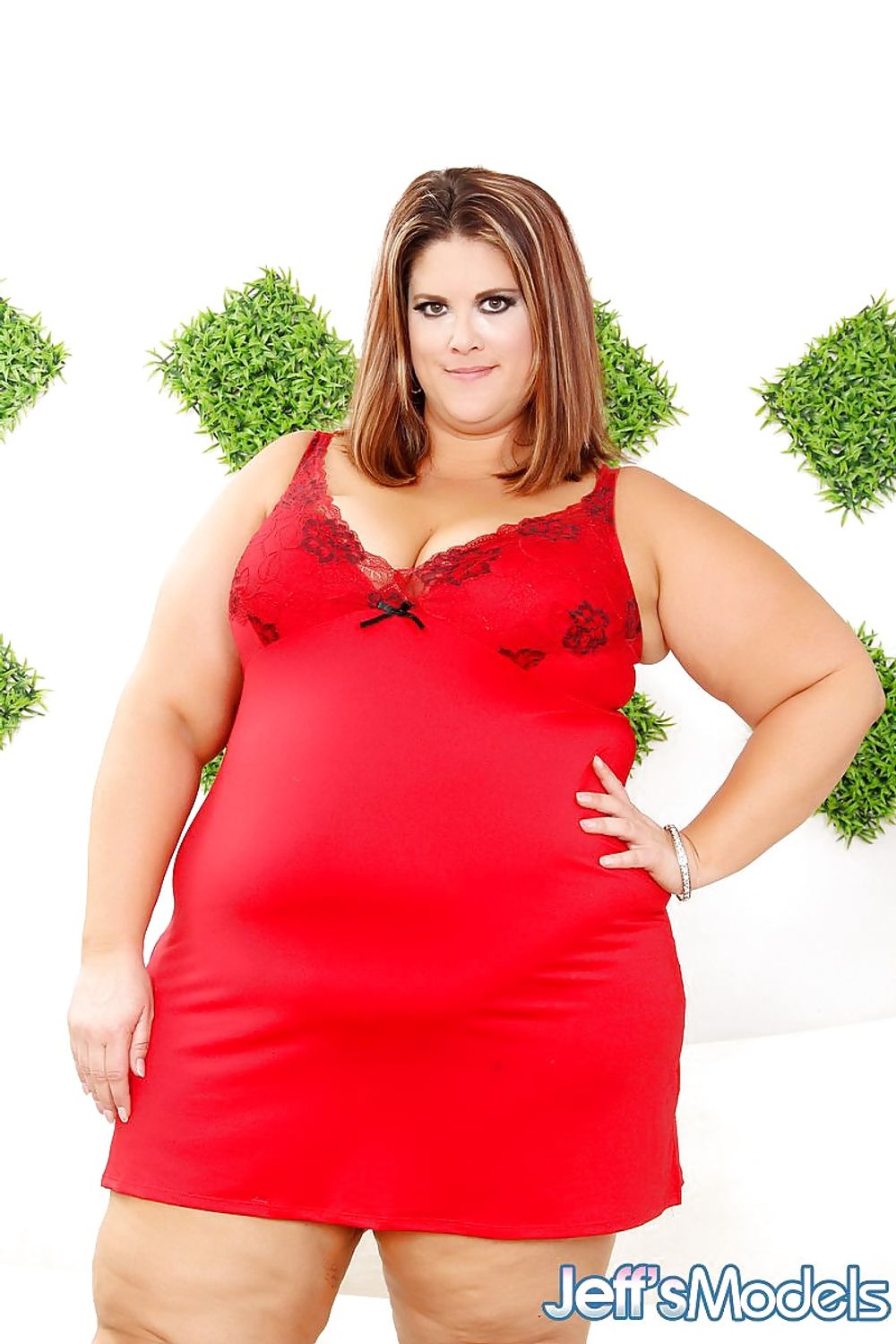 Extra pound BBW Erin Green hot