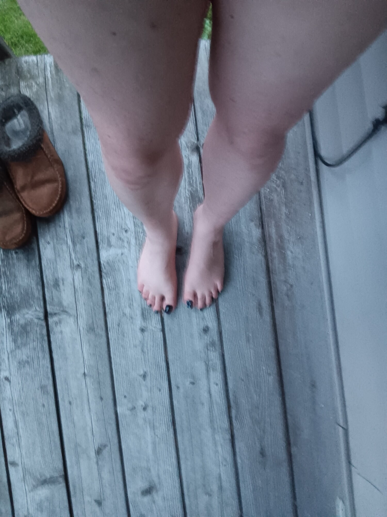 Outside