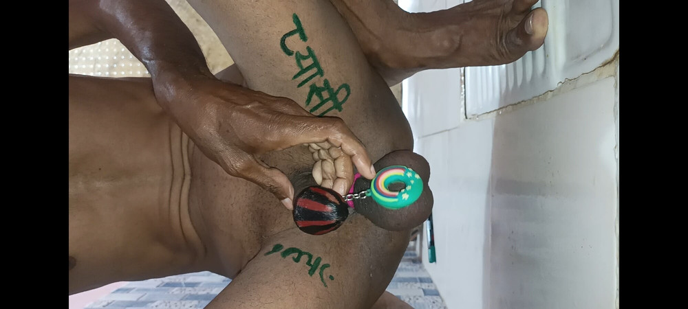 Sissy penis ring and tattoo #36
