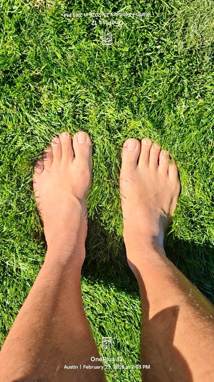 Grounding Barefeet  #19
