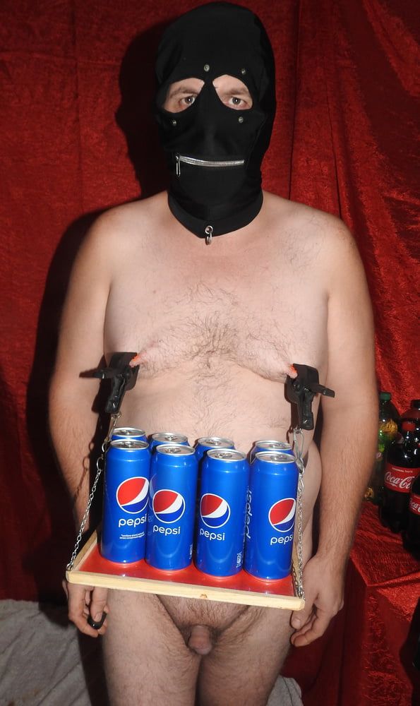 Slave serve Pepsi at Party #10