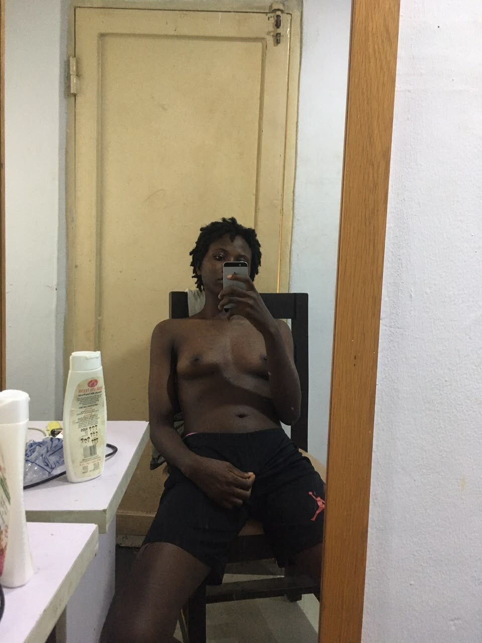 Black Petite Body Selfies  #17