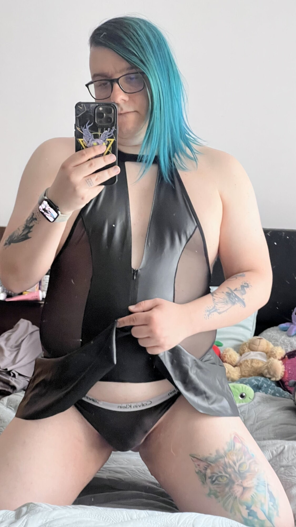 Latex body suit #19