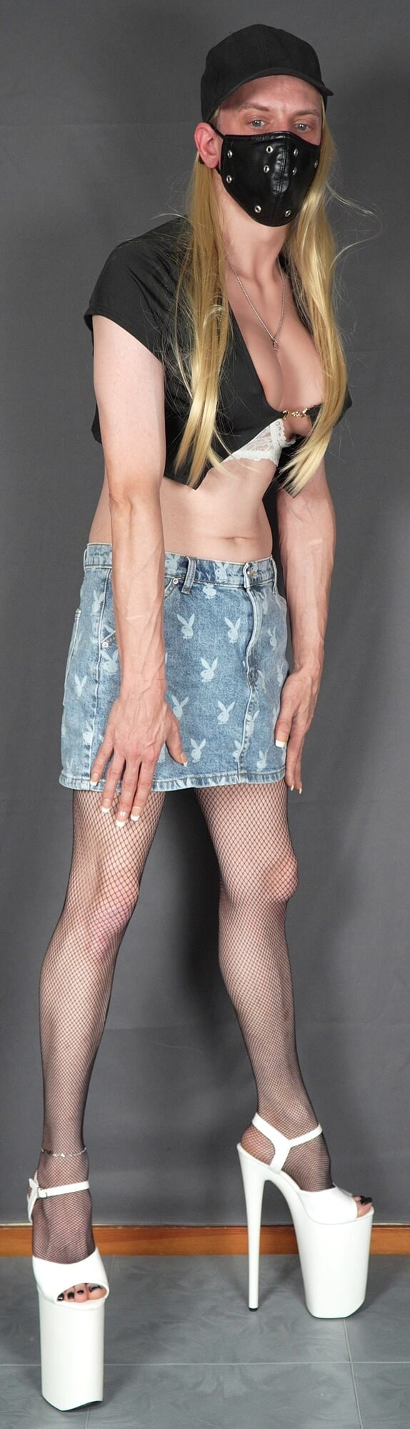 Playboy Denim Skirt #15