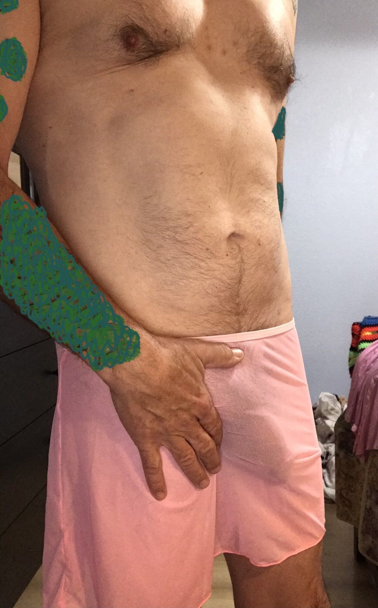 My lil bulge in some skirts #19