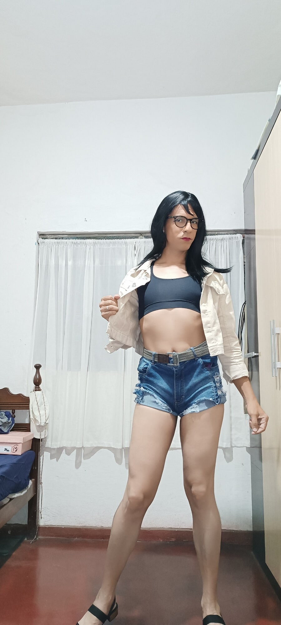 Sakura Nakamura Shorts jeans  And Shorts Gym  #11