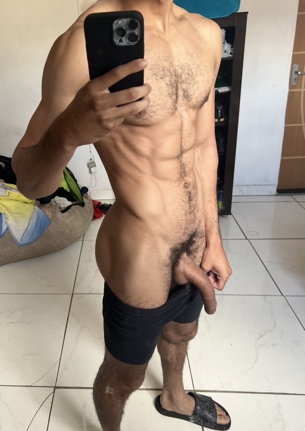 Huge thick and beautiful Brazilian hairy dick #30