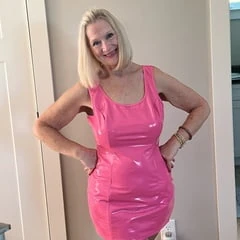Danielle Dubonnet MILF Pink Dress