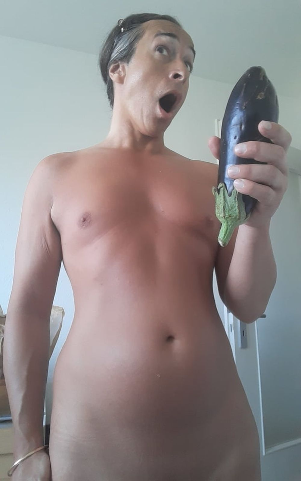 Absolutely incredibl,i got a 3,15 8nches eggplant in my ass  #2