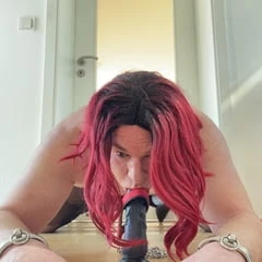 To be more and more a whore and bitch for everybody 