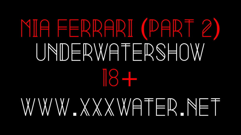 Mia Ferrari 2 UnderWaterShow Russian Pornstar #4