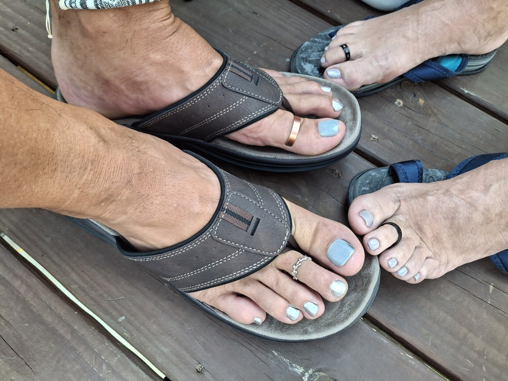 Showing off pour toes #12