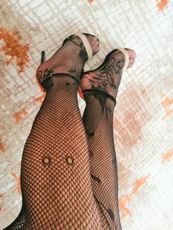 black fishnets         