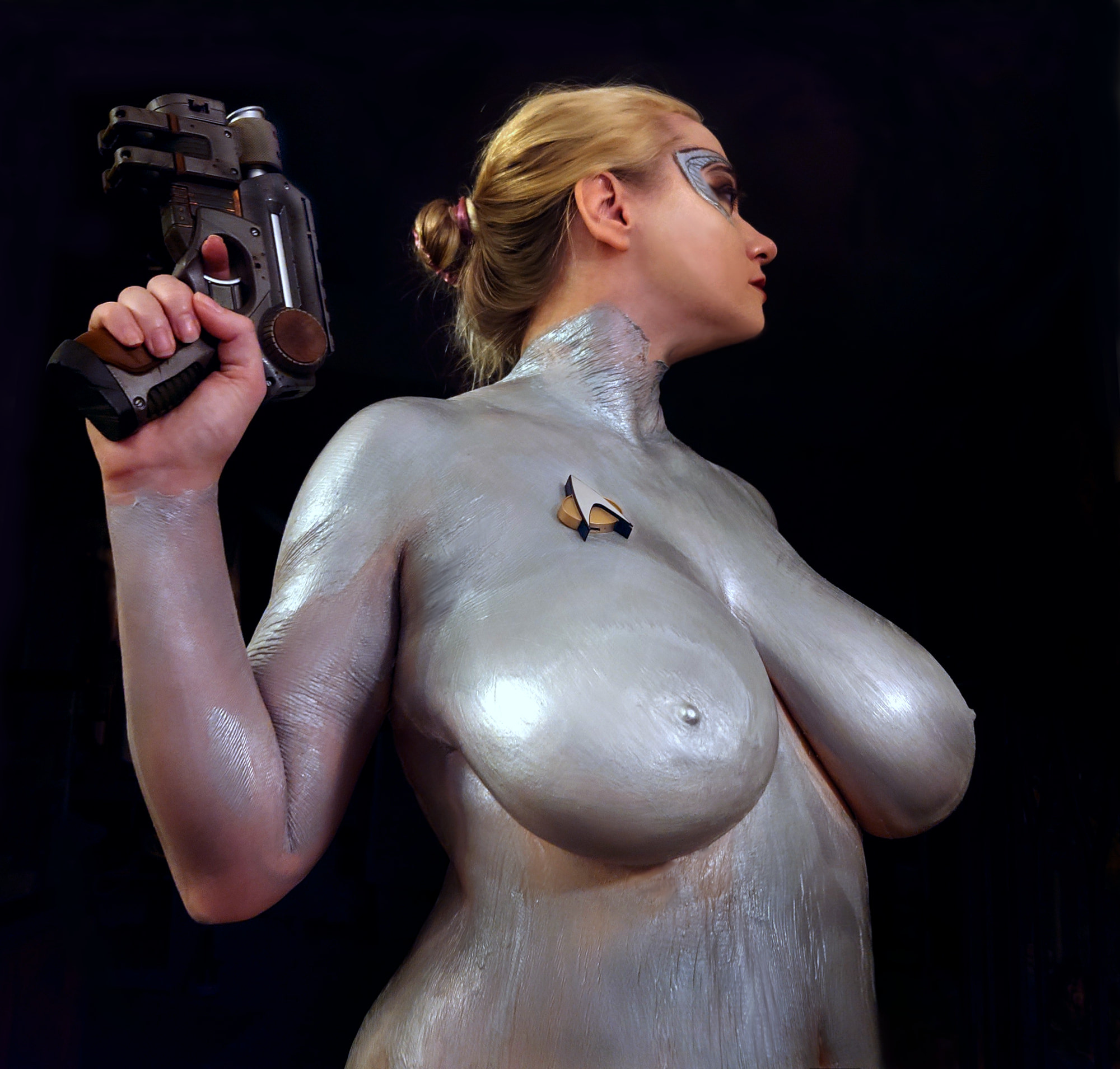 Resistance Is Futile (Star Trek body paint, NN) #4