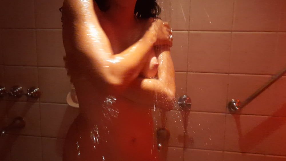 Touching me in the shower of a hotel in Argentina #16