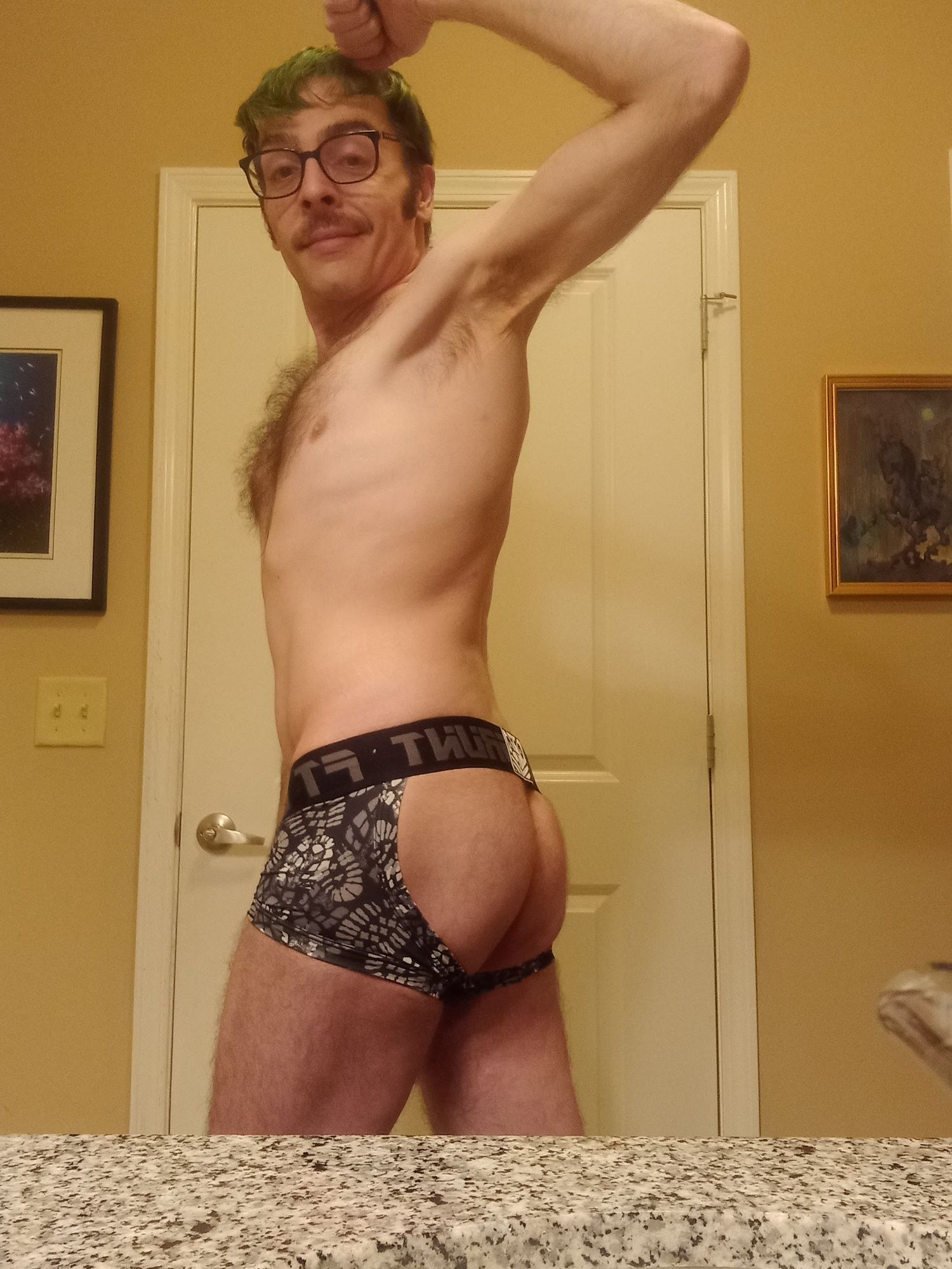 Puppers Showing off in underwear...again #50