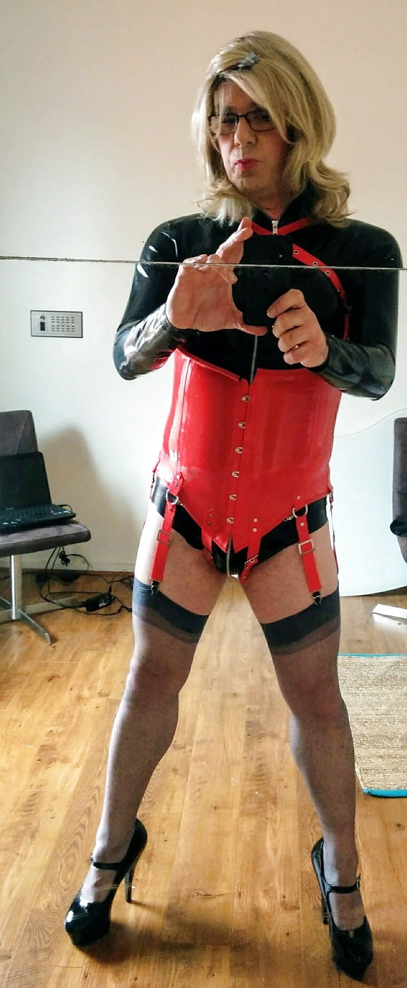 New Red Corset #11