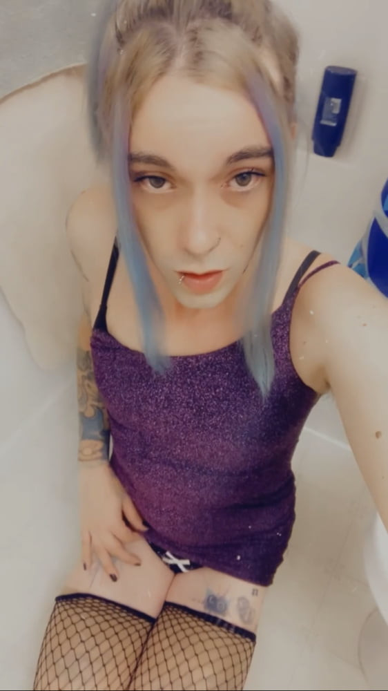 Hot Purple Minidress Slut #51
