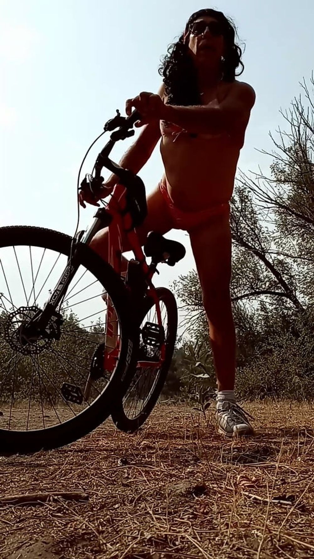 Lexiee riding her bike #22