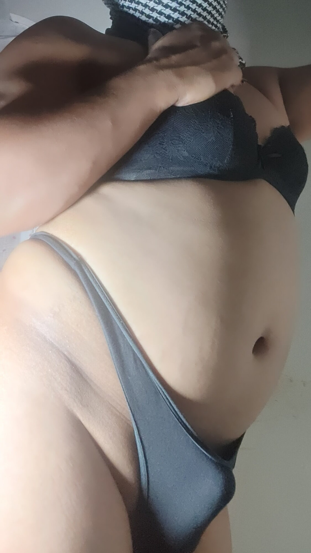 Me in black thong #5