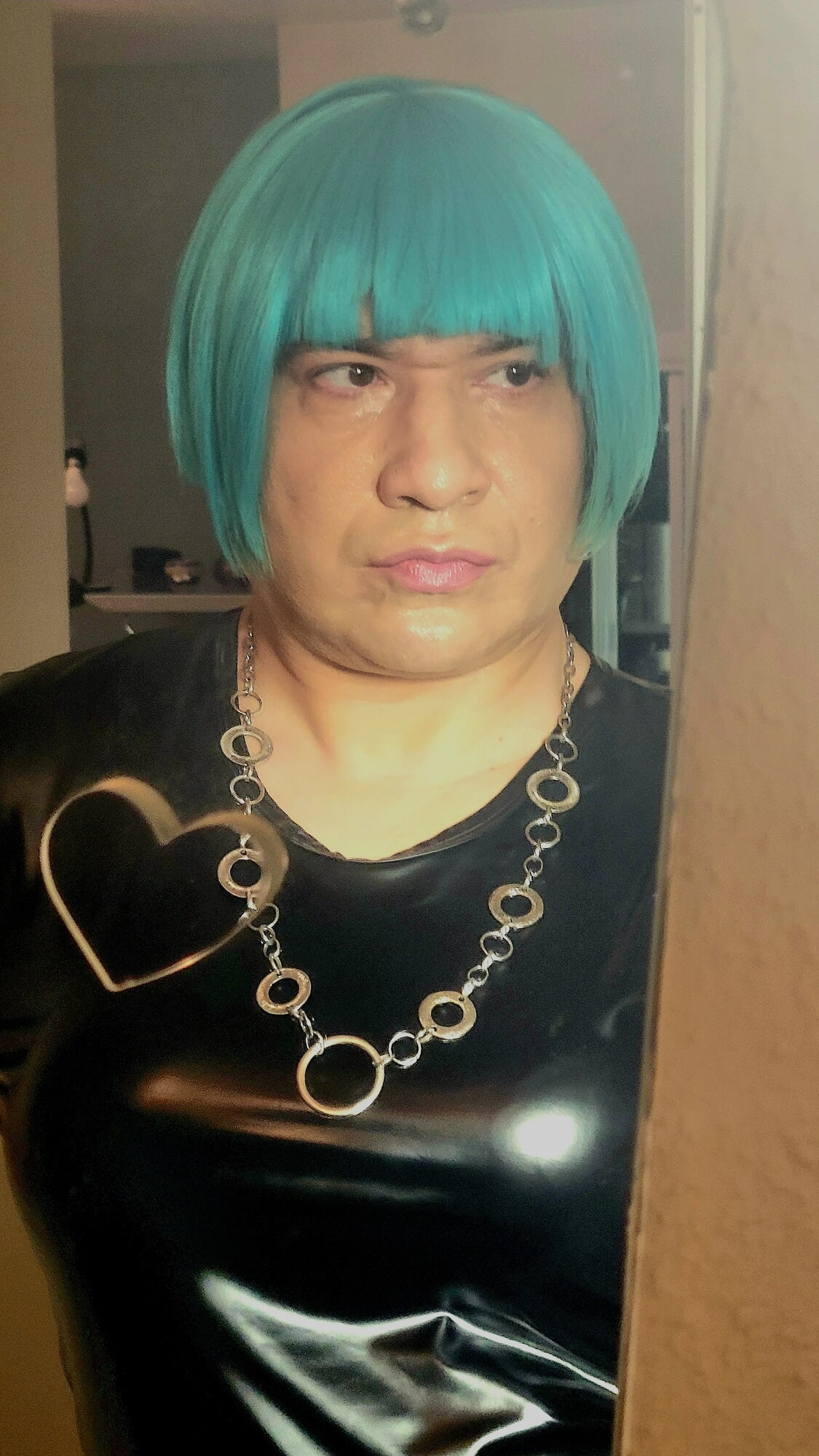 Sissy Kandi In Black PVC #2