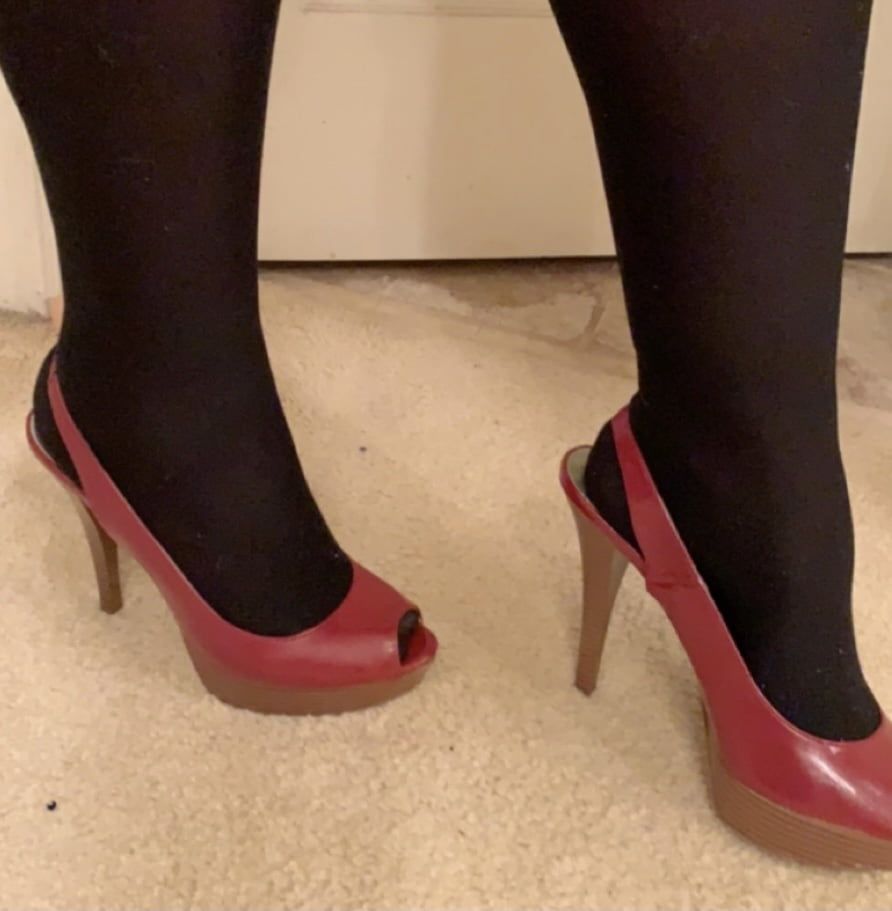 My fuck me heels.... love to be penetrated while wearing :) #6