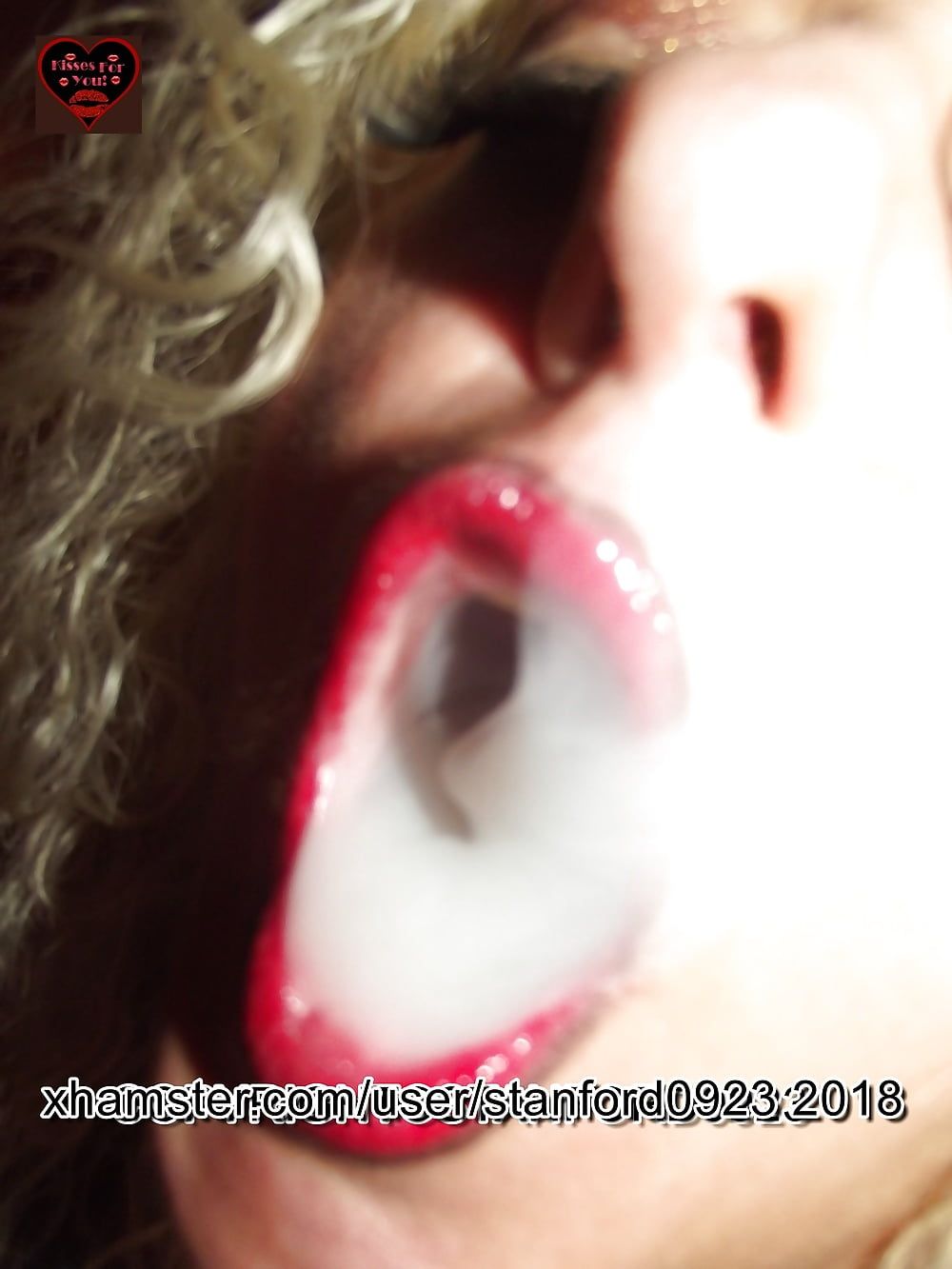 SLUT BLONDE SMOKING #11