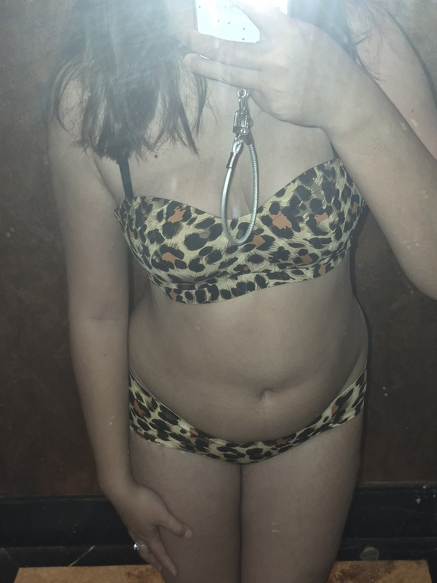 Small mochi in bra and panties