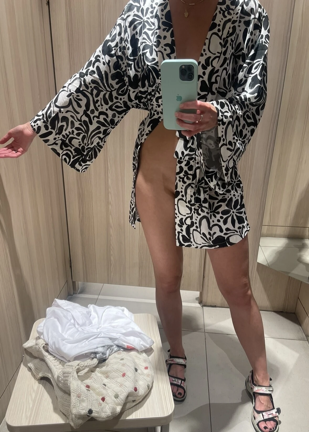 No panties in public #10