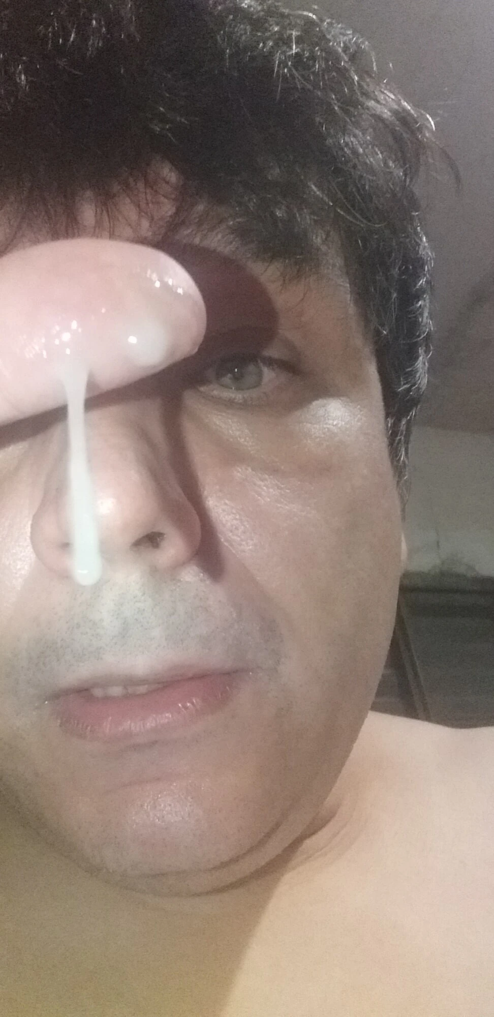 Quase caiu esperma nos meus olhos #3