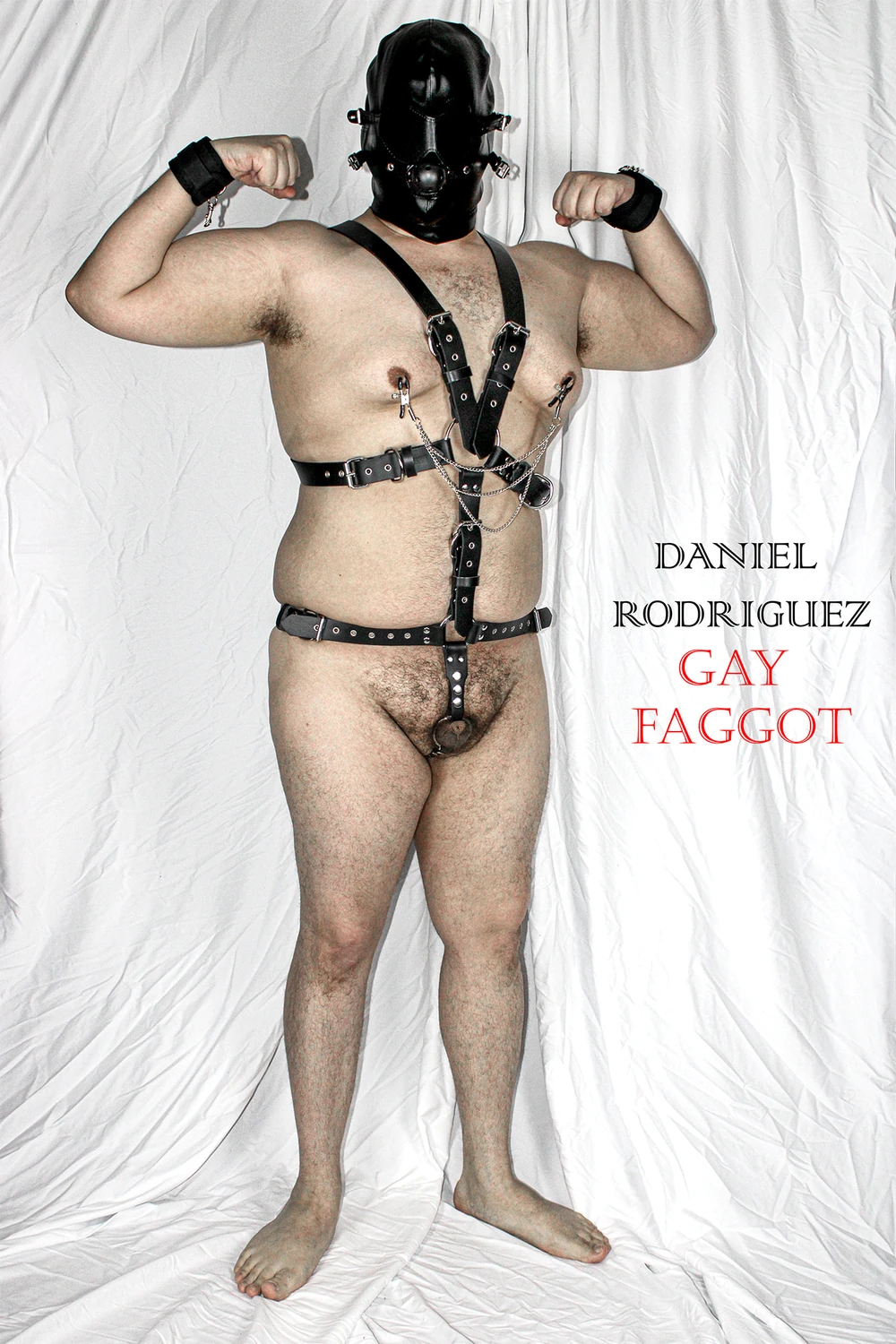 DANIEL RODRIGUEZ GAY FAGGOT LEATHER #5