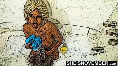 real life hentai cartoon anime shy ebony ass tits in tub         