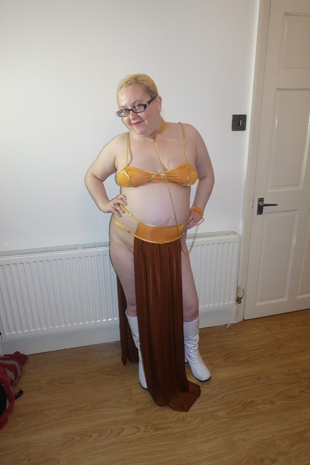 Star Wars Princess Leia Slave Girl cosplay 