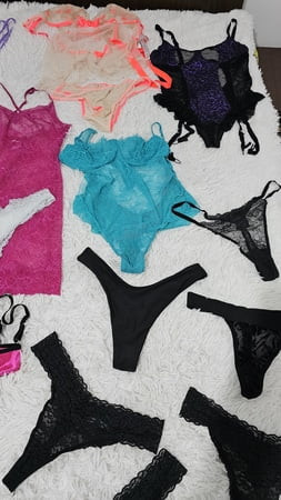 Babe i sell lingerie worn by me 1 or 2 photo shoots 