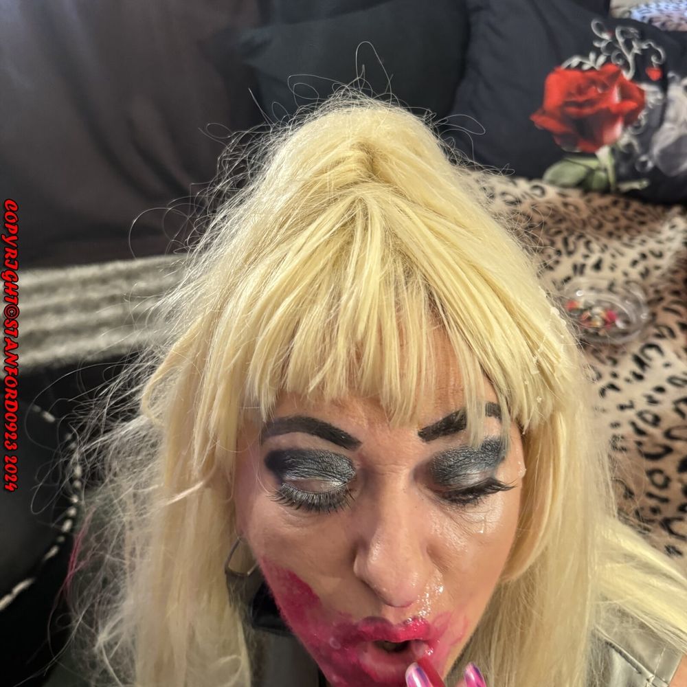 SHIRLEY MESSY LIPSTICK BLOWJOB #55