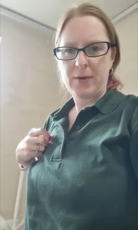 step mom in work uniform no bra         