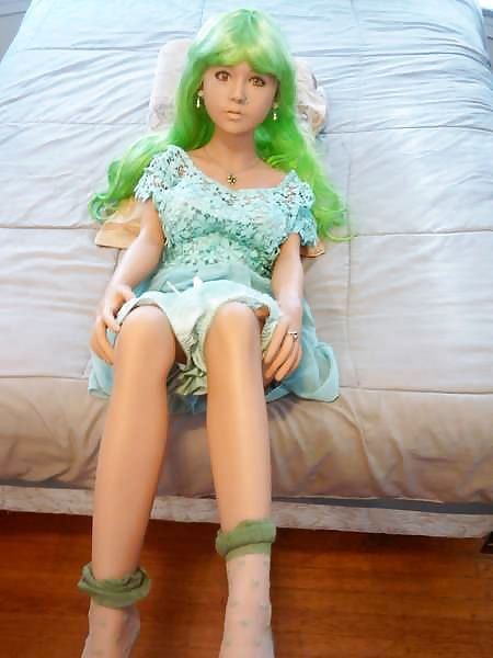 Nina's green dress 2 #11