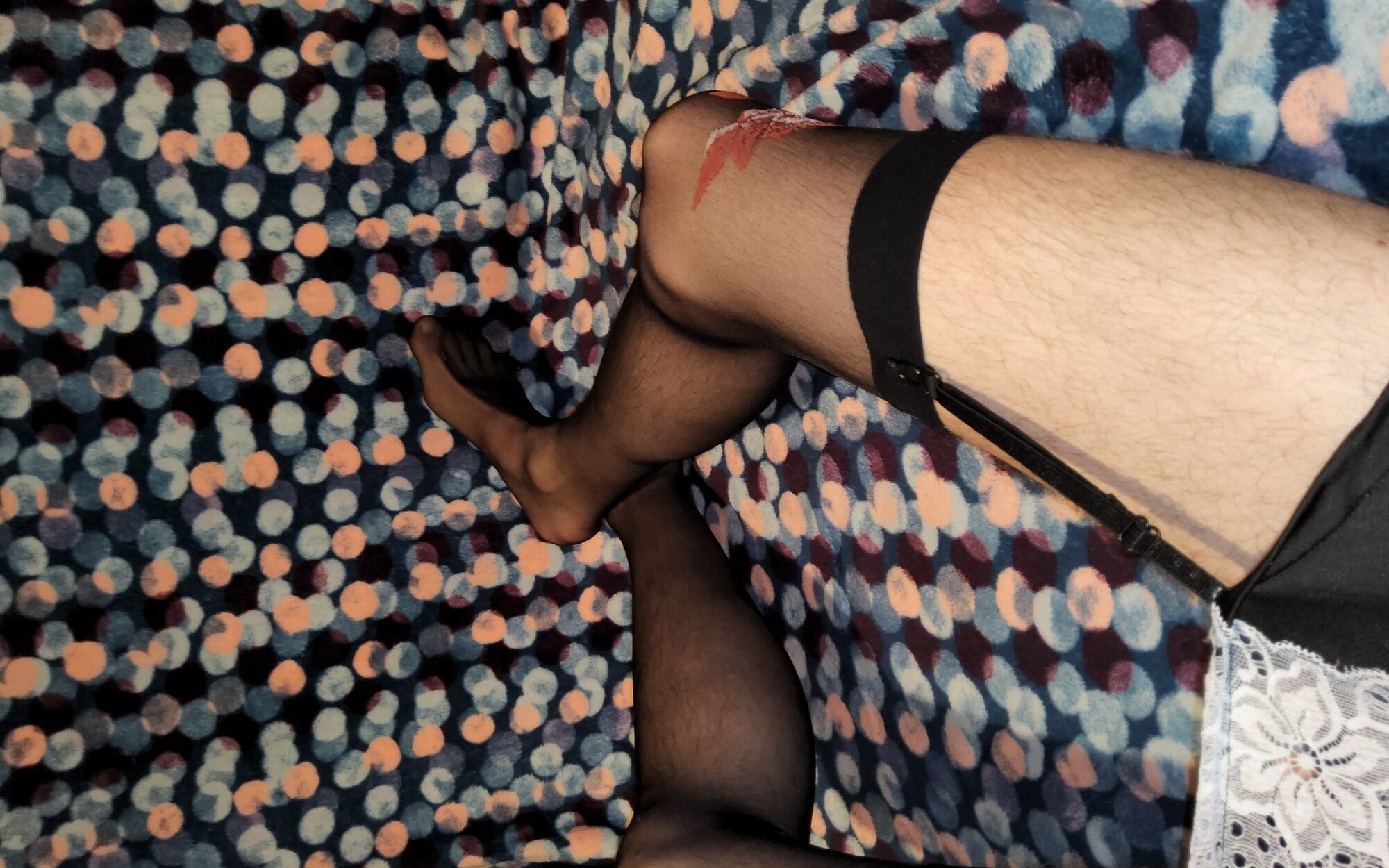 My Black Pantyhose And My Sexy Garter Suit   #10