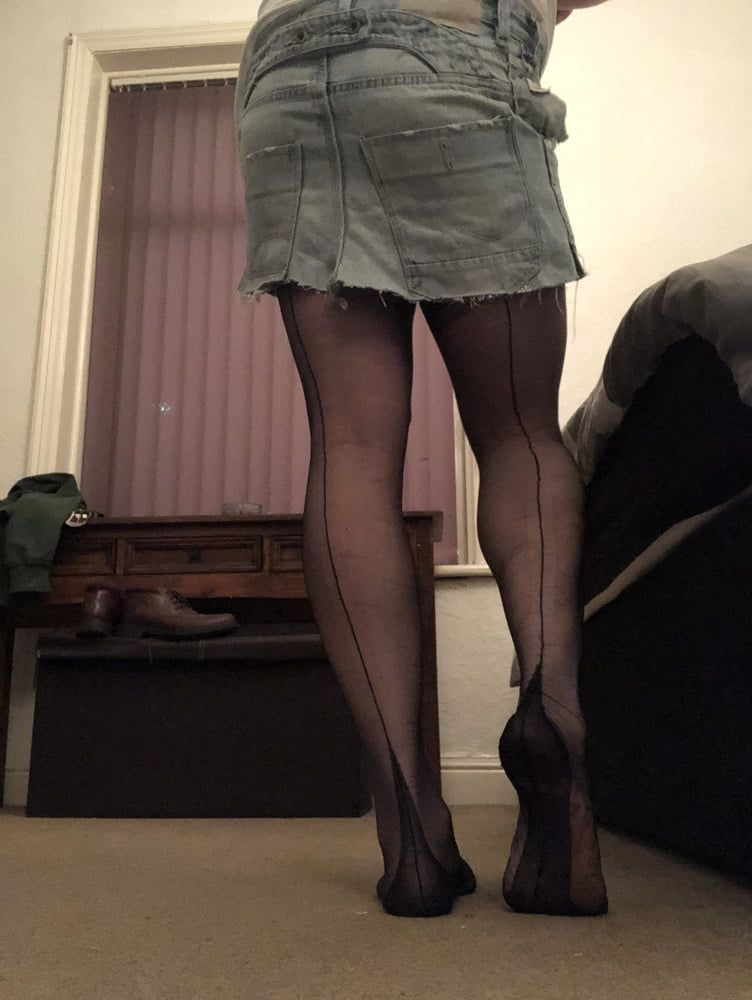 Fully fashioned stockings  #13