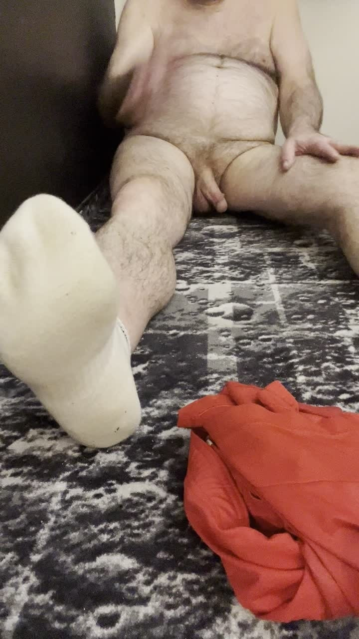 Coach Karl White Socks, Bare Feet Bare Balls 5835 #12