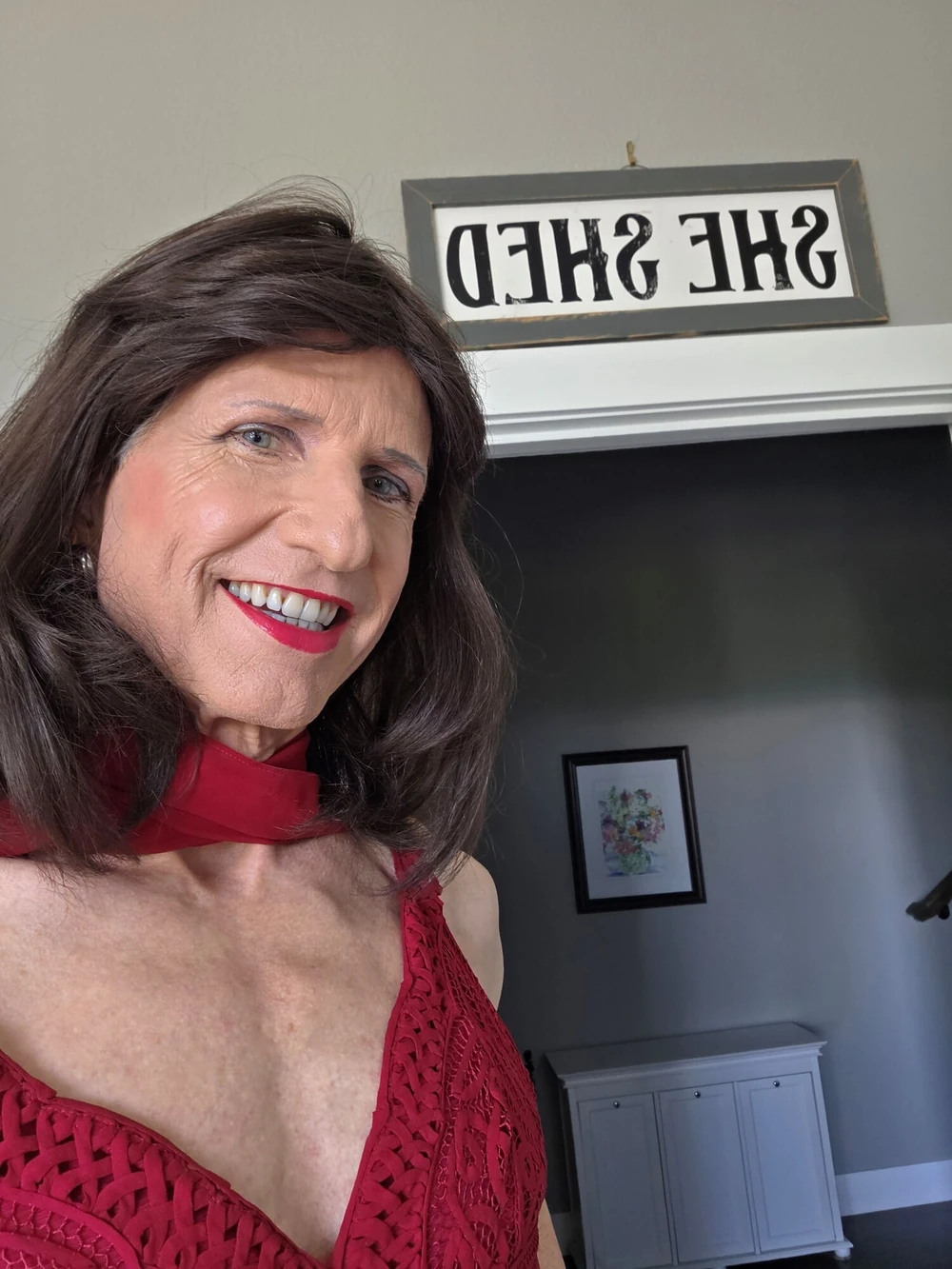Red dress two #5