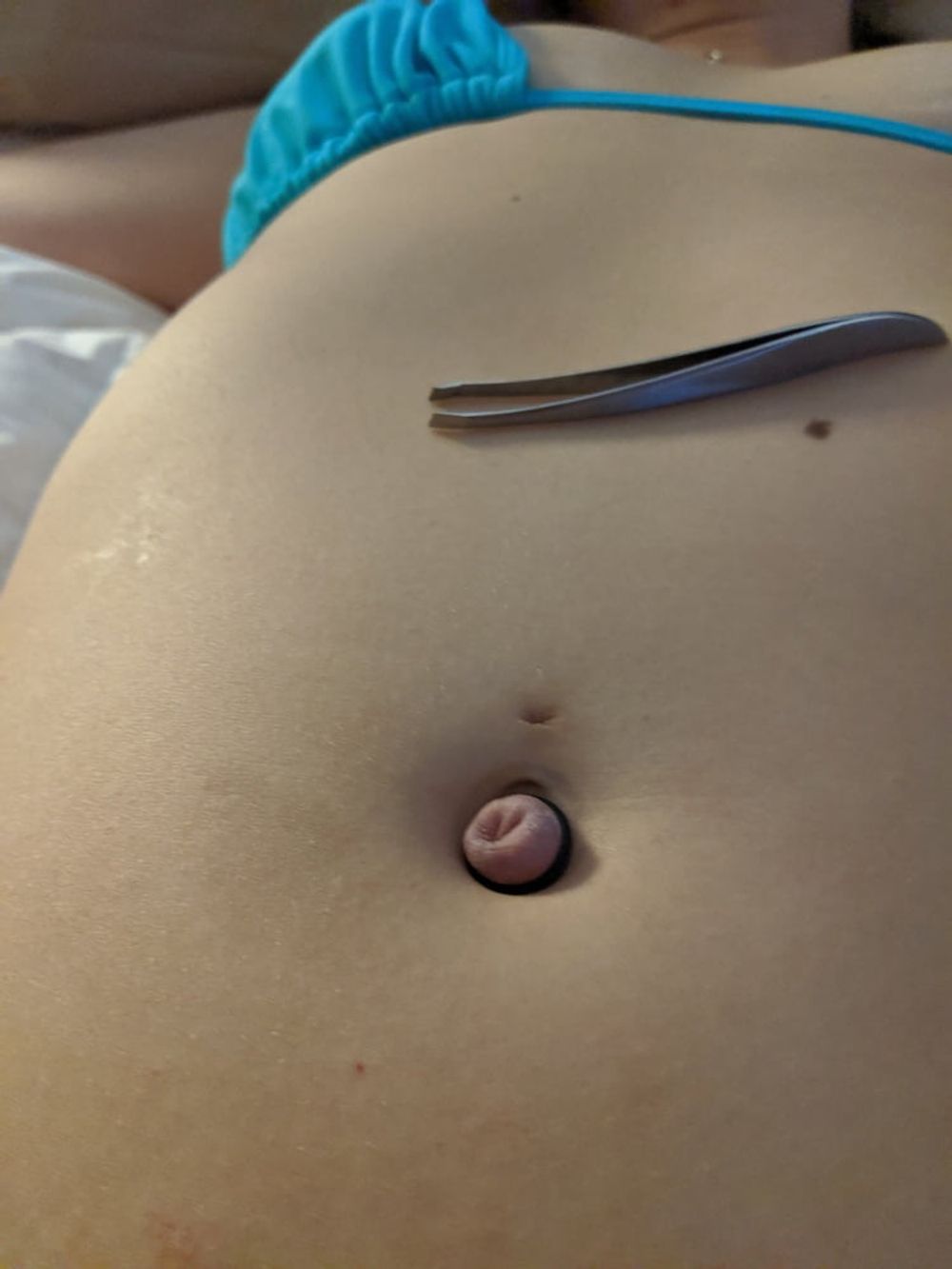 My Outie Belly Button Torture #39