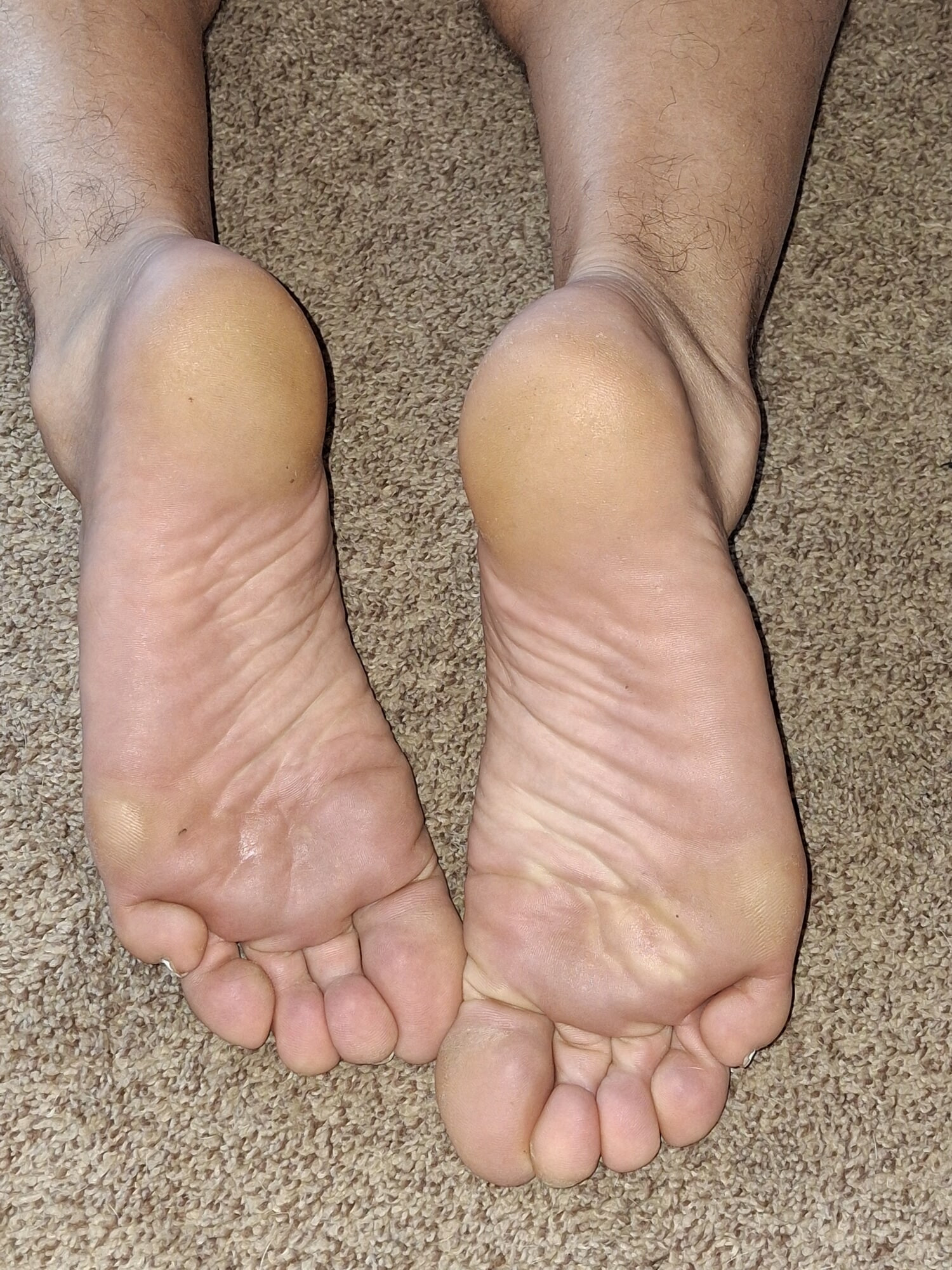Showing off my ass and soles #3